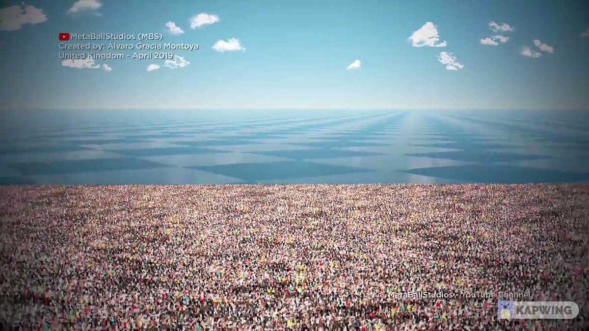 What If 8 Billion People Stood Side By Side MetaBallStudios what-if-8-billion-people-stood-side-by-side-metaballstudios