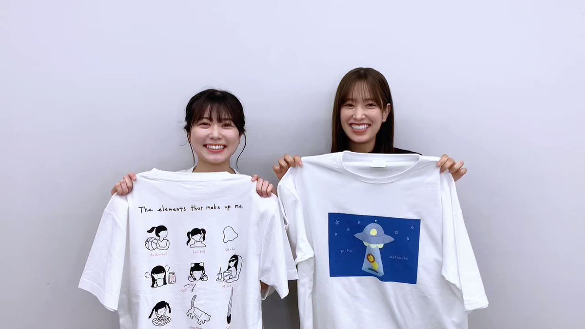 渡邊美穂　卒業　記念　tシャツ