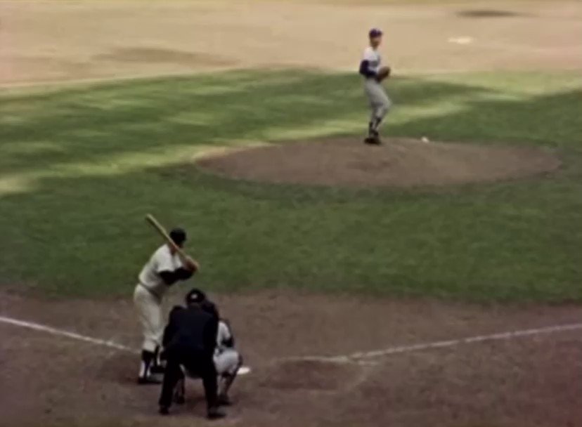 Sandy Koufax wraps up a dominant Game 1 victory in the ‘63 WS. His