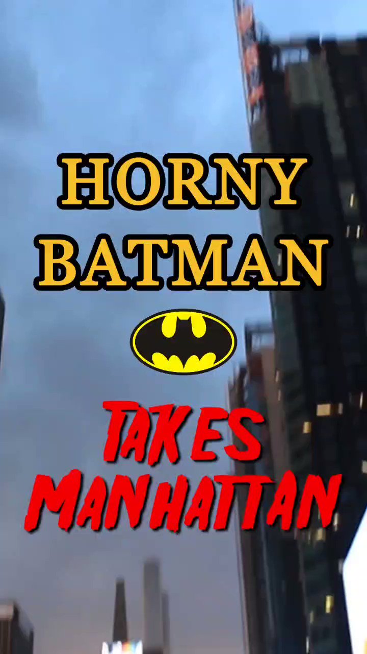 Horny batman