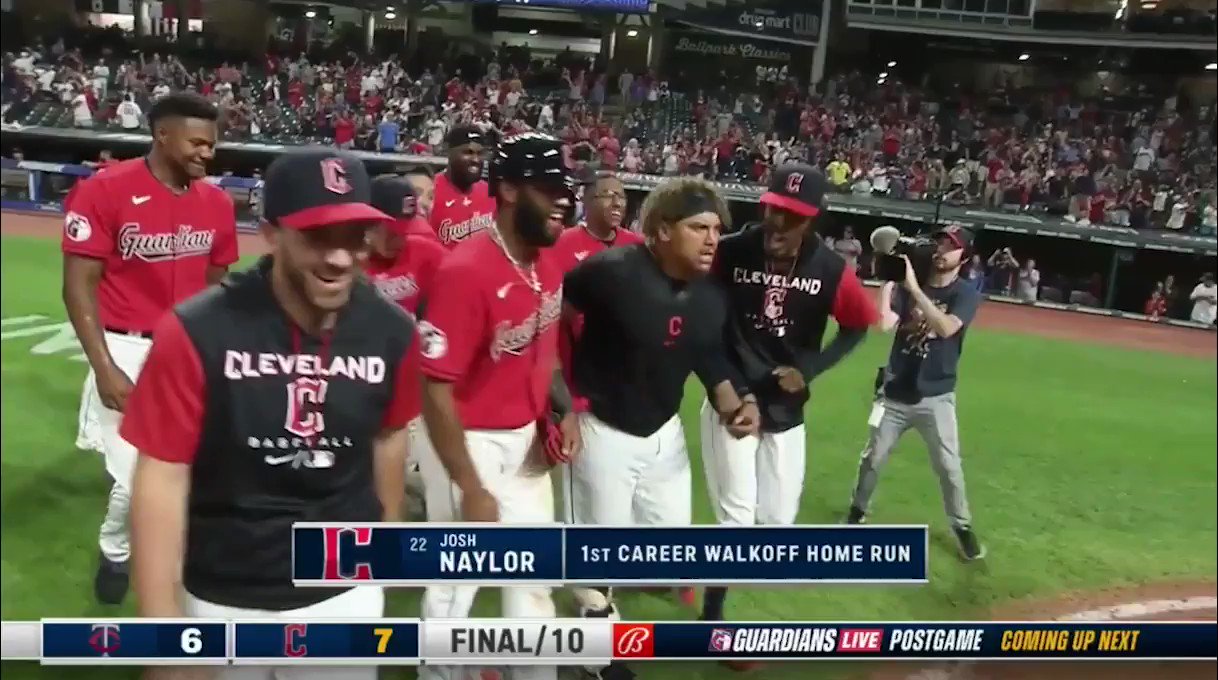 Tim and Friends on X: Mississauga's Josh Naylor's parents used to call him  the Tasmanian devil. Now you know why. First career walk-off for the  Canadian 👏 🇨🇦  / X