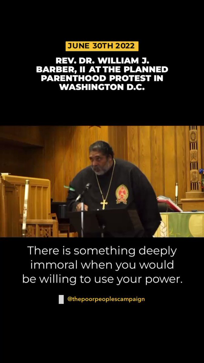 Image for the Tweet beginning: Today, @revdrbarber joined @PPact 
for