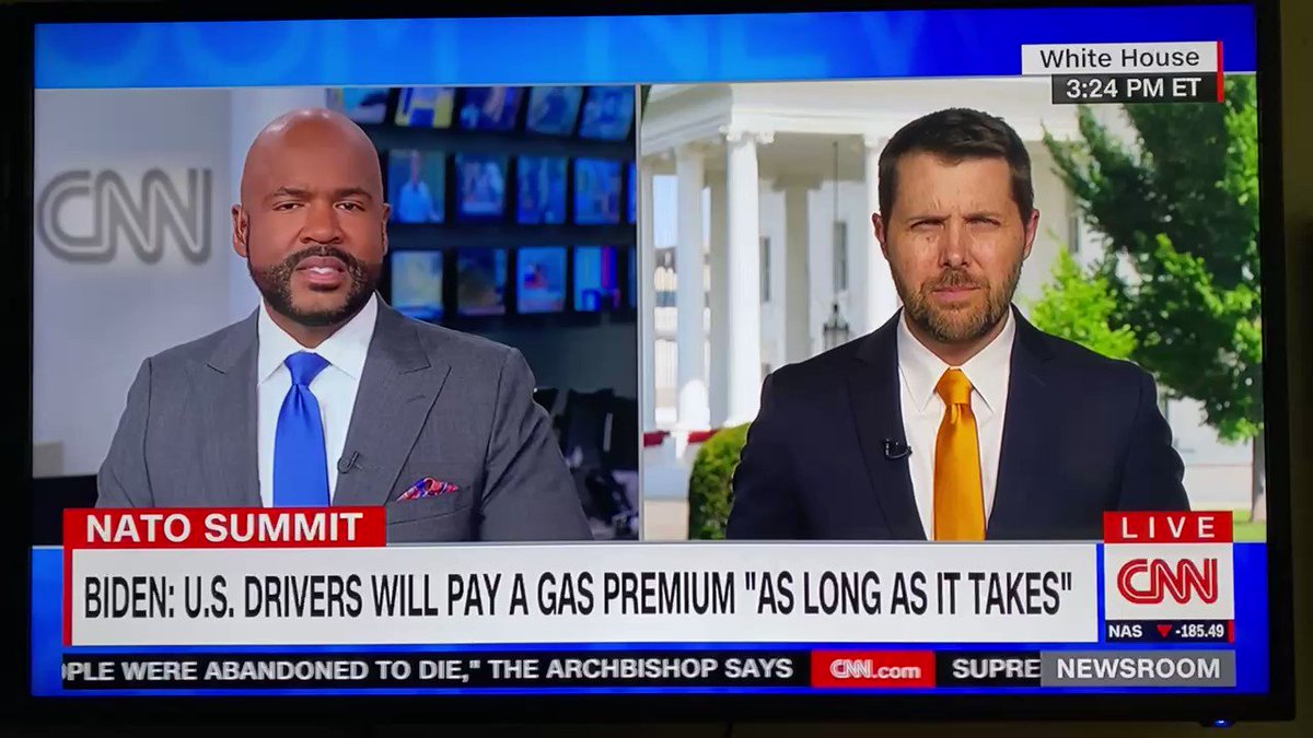 Pres Biden’s advisor stands firm on $5/gal gas. At least CNN is starting to ask the right questions. 