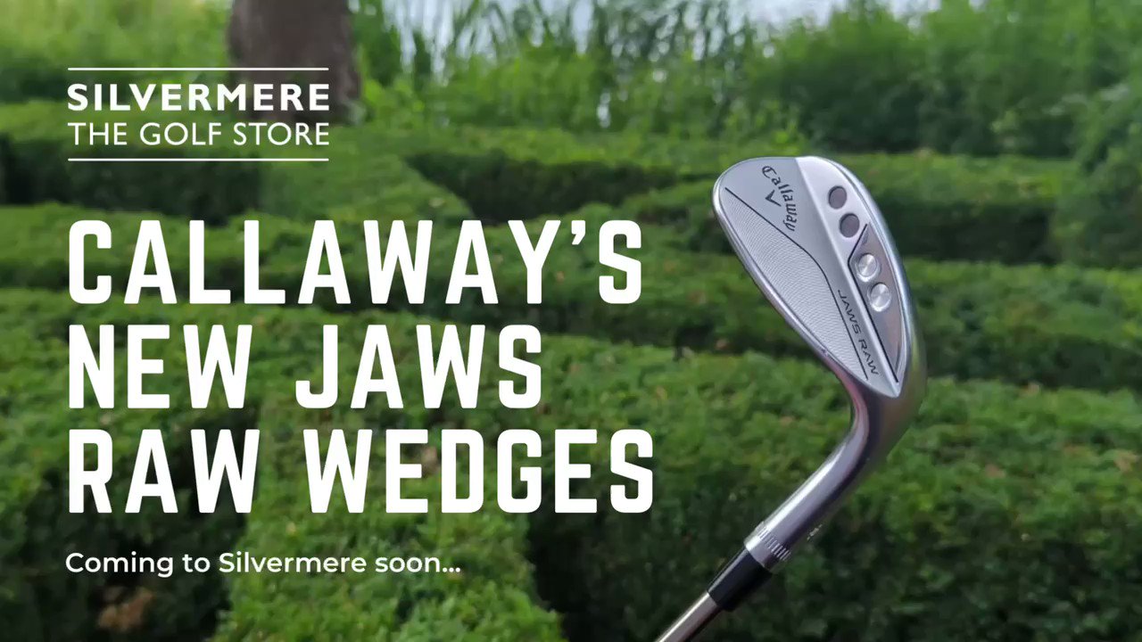 Silvermere Golf Callaway S New Jaws Raw Wedges Pure Spin In It S Rawest Form Aggressive Grooves With A Raw Face For Maximum Spin For Controlled One Hop Amp Stop Trajectory Coming