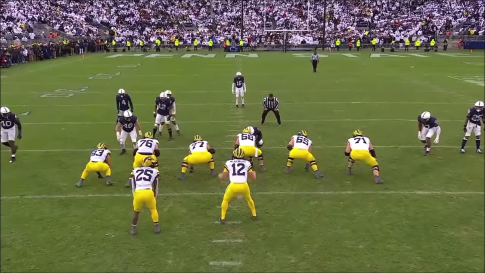 firstdown-x-os-on-twitter-2021-michigan-running-mesh-traffic-out-of