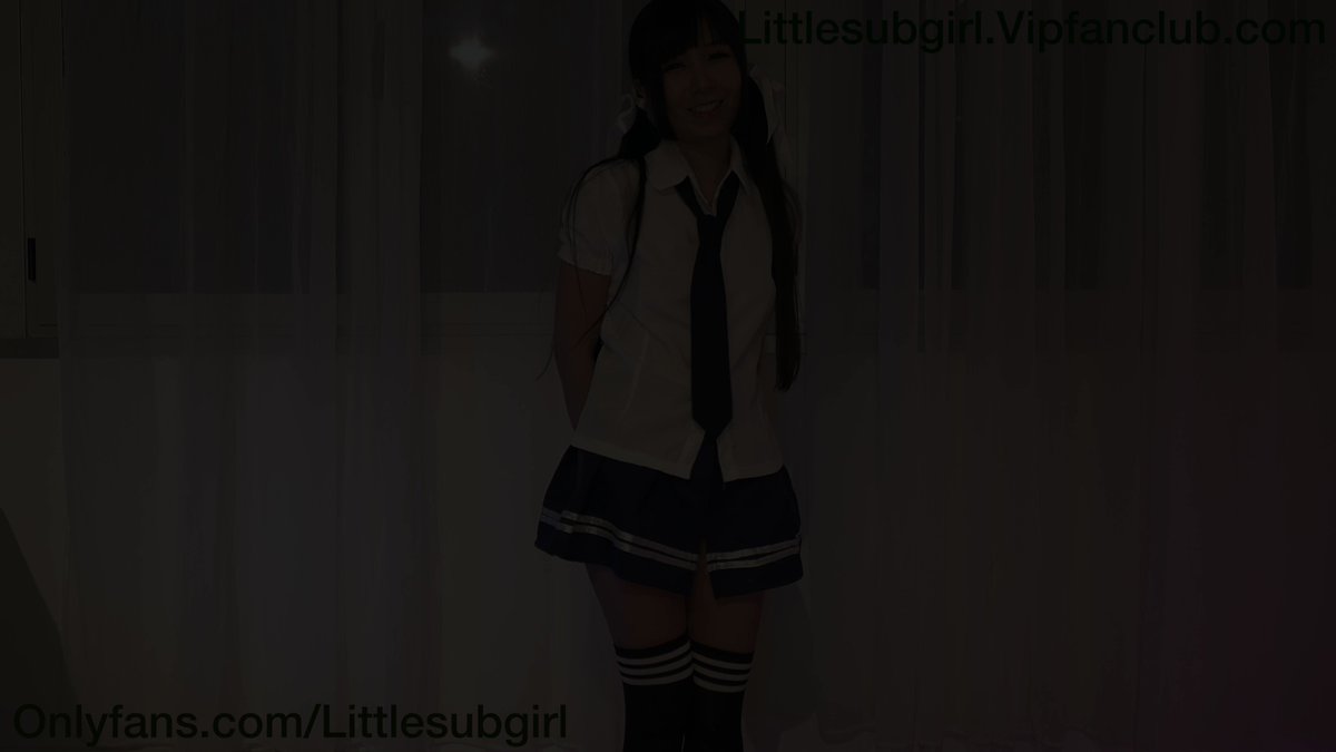 Littlesubgirl On Twitter Rt Littlesubgirlm Video Jap Schoolgirl Sloppy Blowjob