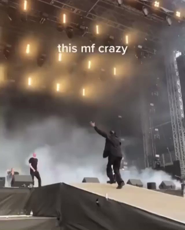 Playboi Carti sparks concern after he falls BACKWARDS off stage in