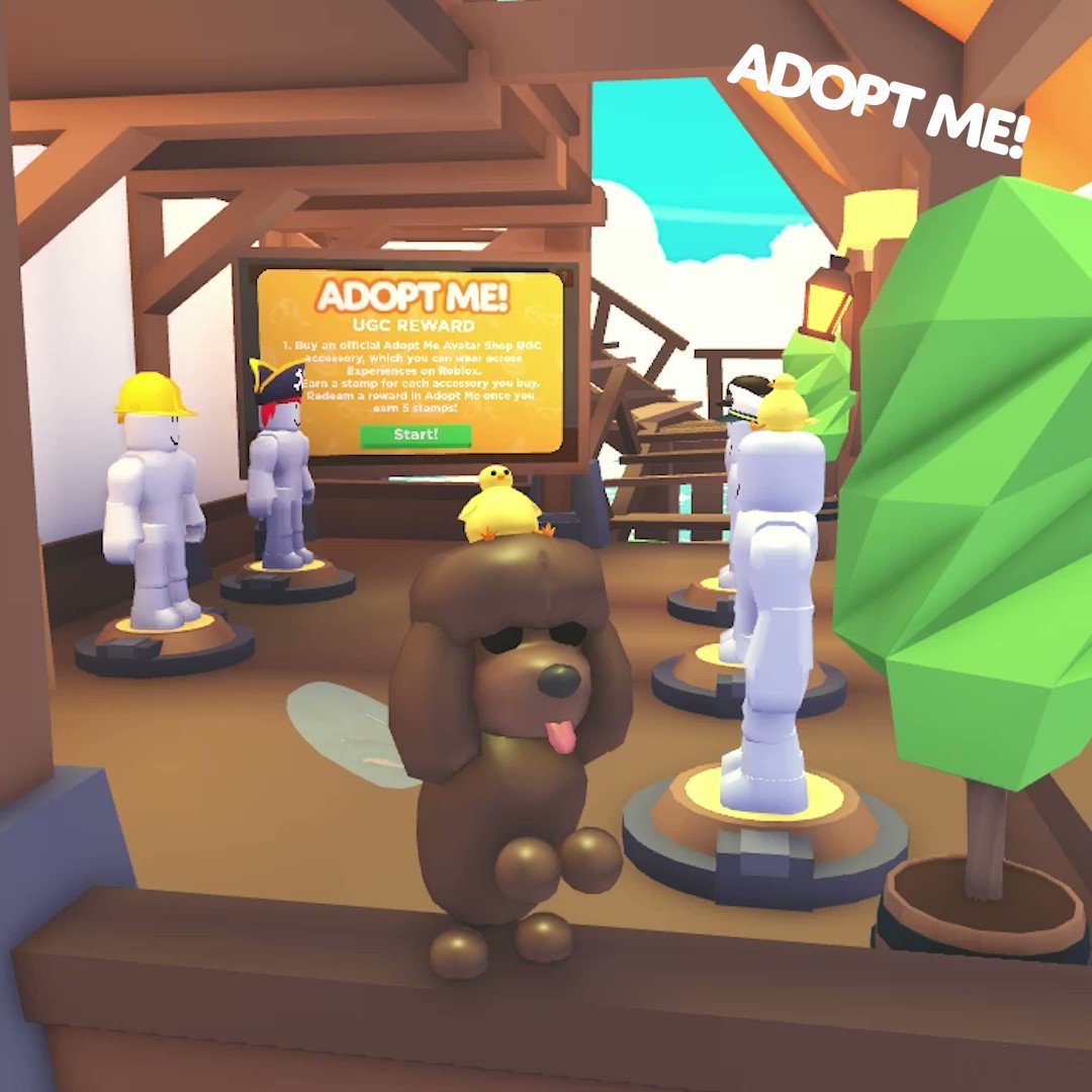 Adopt Me! on Twitter "we're adding a UGC store to the Accessories Shop