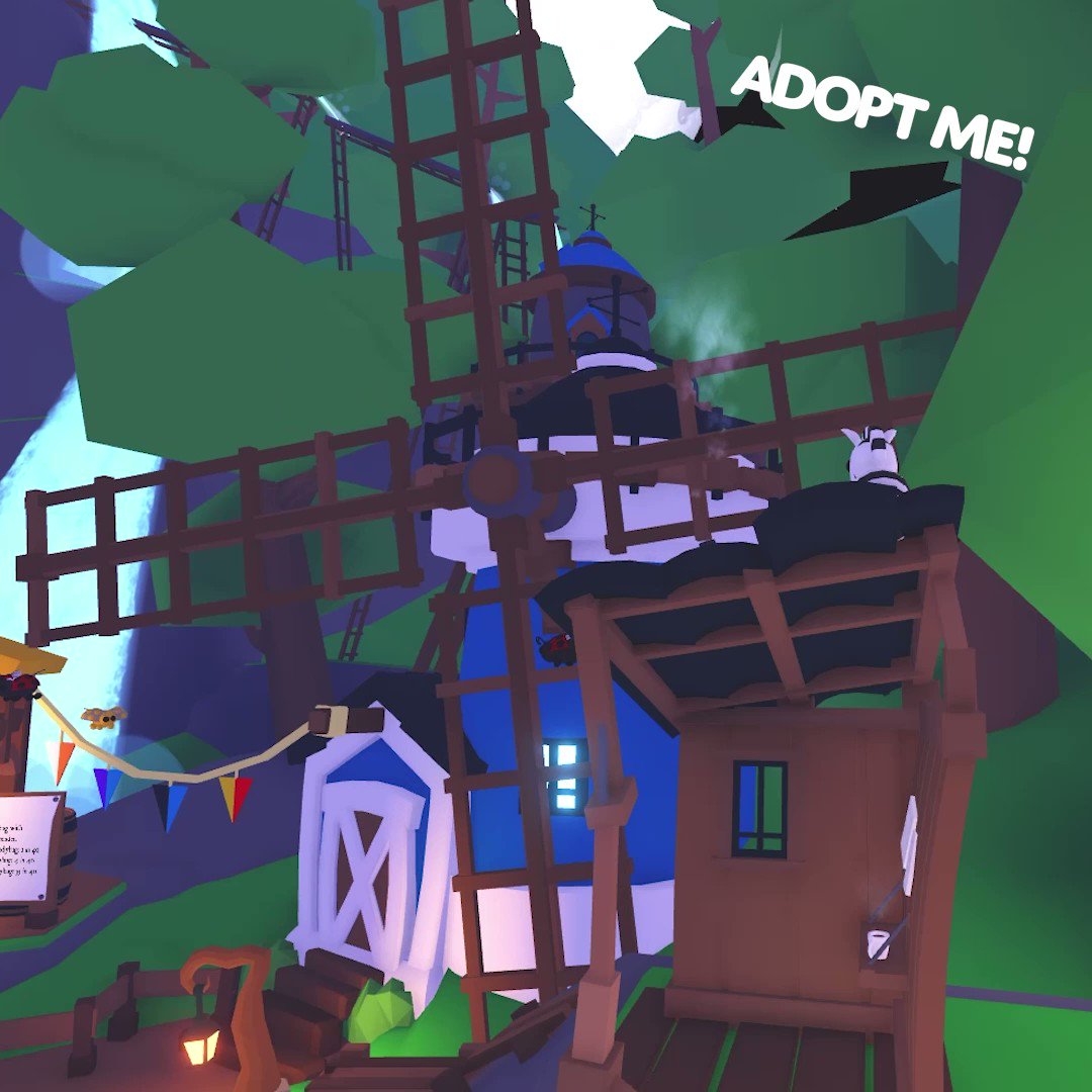 Adopt Me! on X: don't have a tree? no problem 👍🏽🎄 by