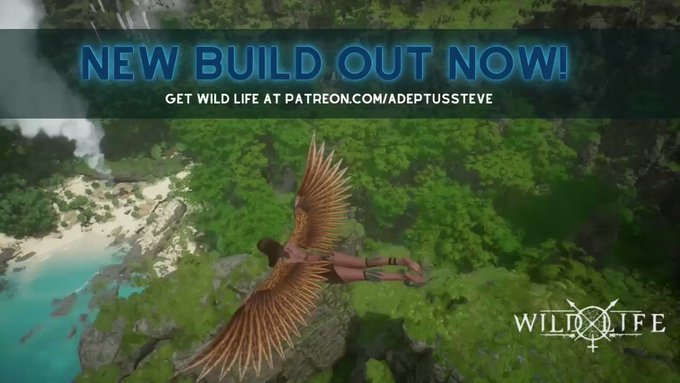 Flying around is definitely one of my favourite things in @WildLifeRPG @AdeptusSteve ! 

btw. Did you