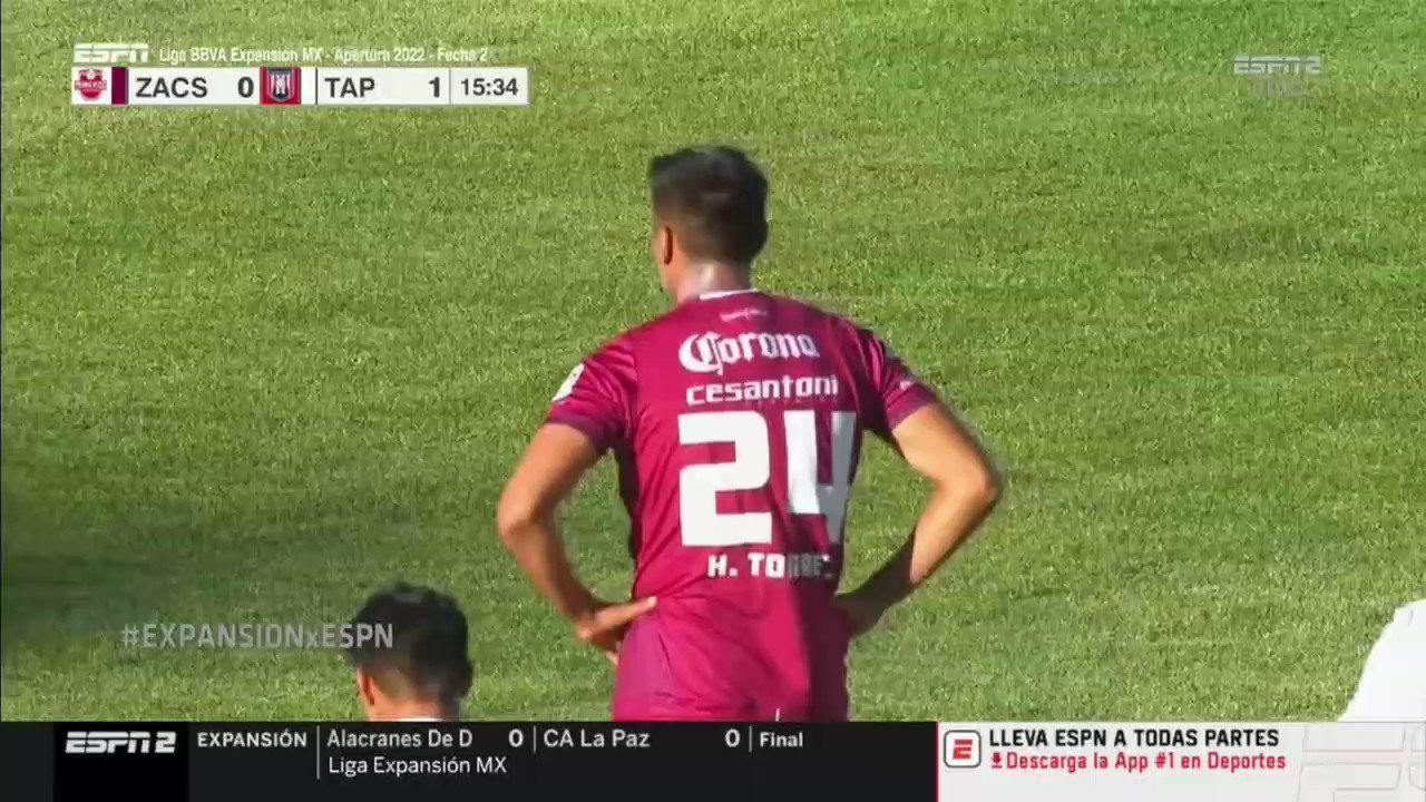 #NoTeLoPierdas
 
¡G⚽⚽⚽⚽L de @MinerosFc ⚽🔥
 
¡Llegó el empate!
 
Desde los once pasos, Horacio Torres cobra la pena máxima y pone el 1-1 en el marcador.
 
#Jornada2
#LigaBBVAExpansiónMX ⚽ #Apertura2022”