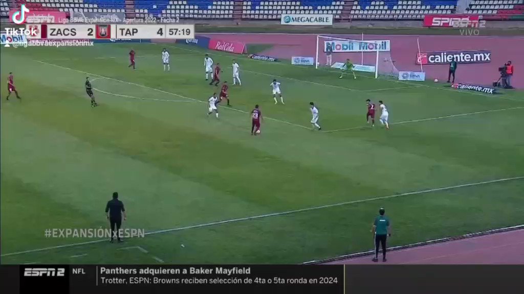 #NoTeLoPierdas
 
¡G⚽⚽⚽⚽L de @MinerosFc!⚽🔥
 
¡OTRO DOBLETE!
 
Luis Razo define frente al marco rojiblanco para acercar a los zacatecanos 3-4 en el marcador.
 
#Jornada2
#LigaBBVAExpansiónMX ⚽ #Apertura2022”