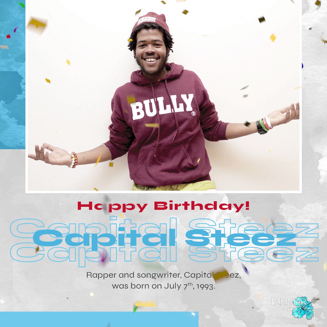 Happy Birthday and R.I.P to rapper, songwriter, and founder, Capital Steez!     