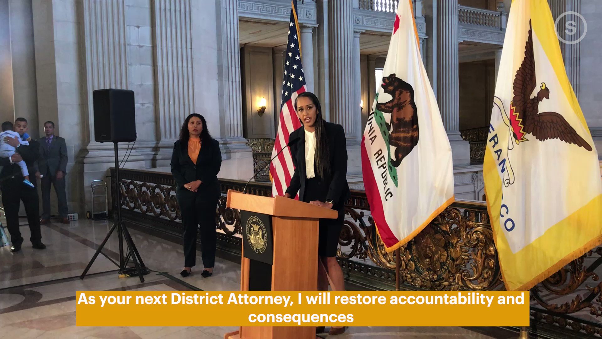 The San Francisco Standard on Twitter: "WATCH: Mayor @LondonBreed's DA Pick  @BrookeJenkinsSF lays out her priorities ahead of tomorrow's swearing-in  ceremony. “I will restore accountability and consequences.” (1/2)  https://t.co/omUZhUWO7n" / Twitter