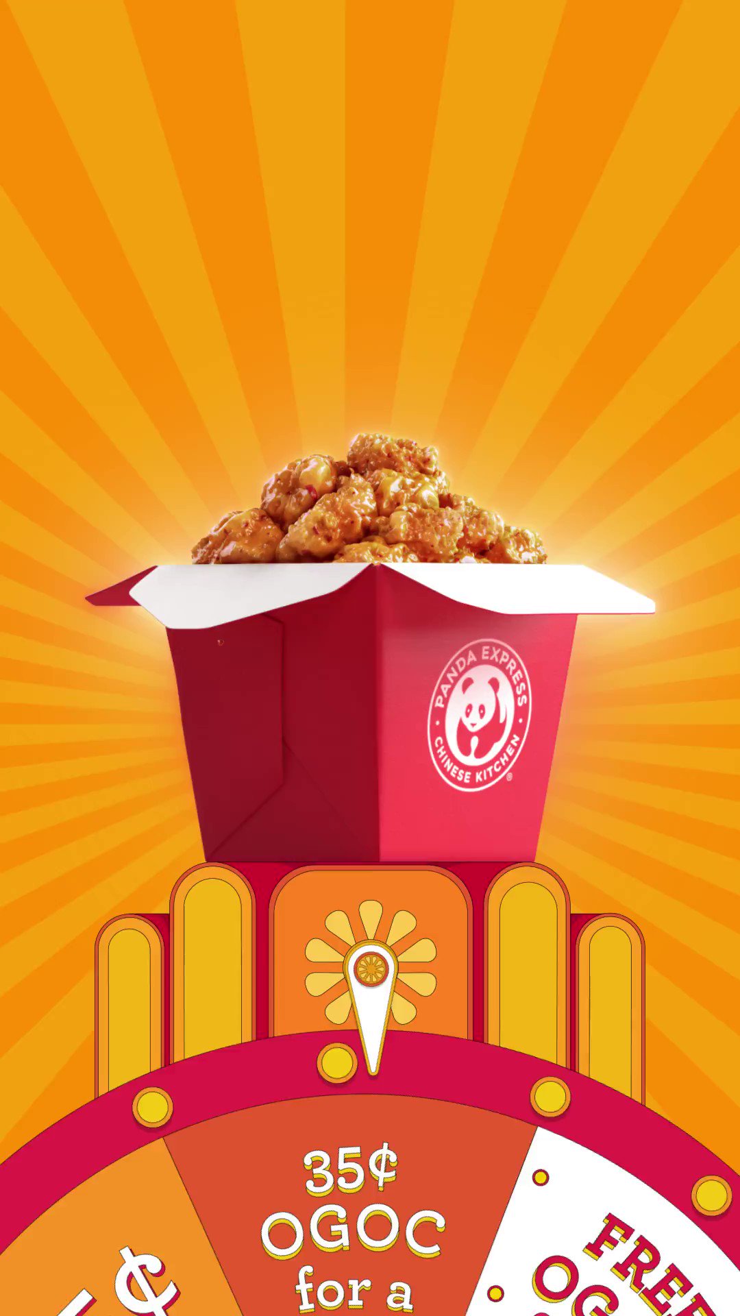 Panda Express On Twitter Spinner Spinner Chicken Dinner July 15th Panda Express On Twitter Spinner Spinner Chicken Dinner July 15th