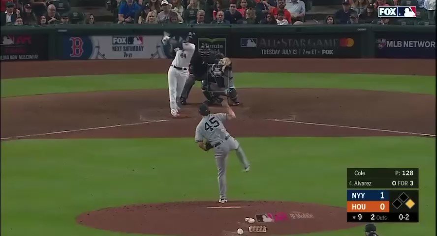 RT @YankeesMuse: One year ago today - Gerrit Cole throws a complete game shutout against the Astros with 12 K’s. https://t.co/oooGGOV10M