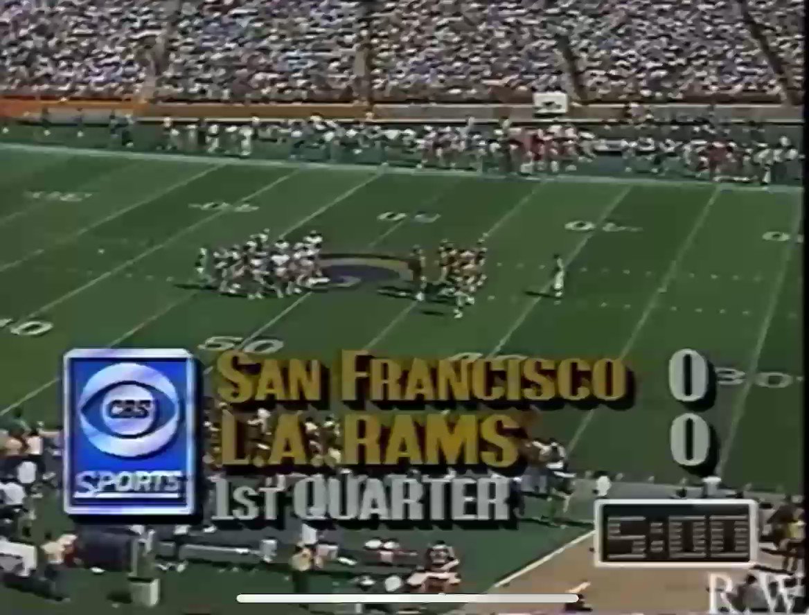 The first NFL player to have 1,000 yards rushing and receiving in the same season. Happy birthday, Roger Craig! 