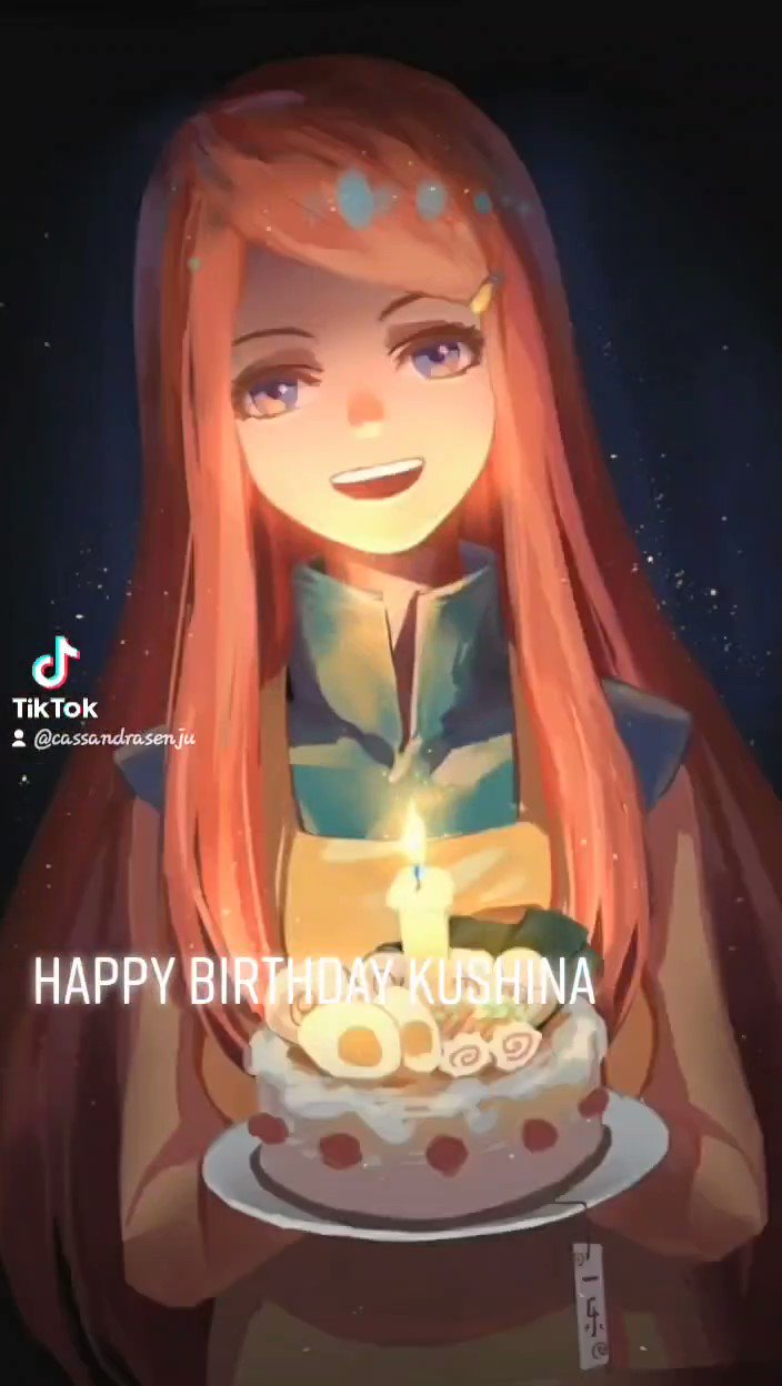 Happy birthday Kushina Uzumaki 710 