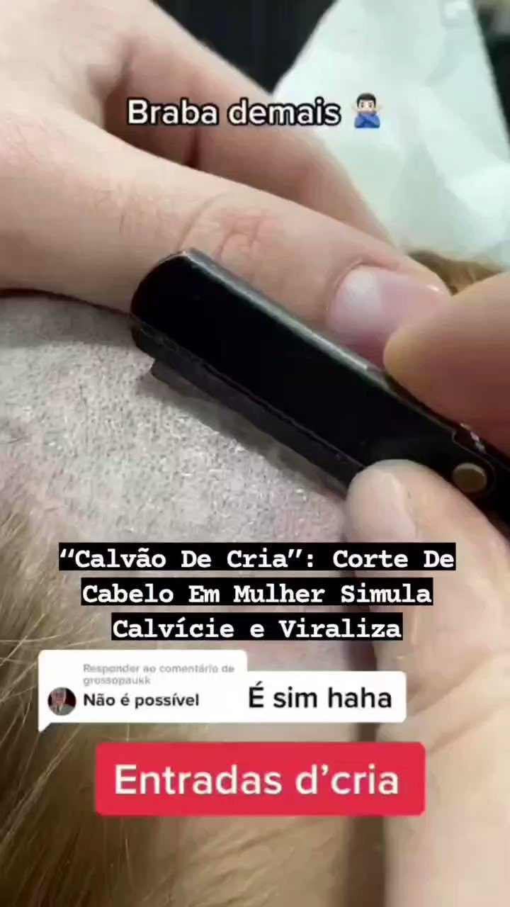 Calvão de cria': corte de cabelo para ficar calvo viraliza entre