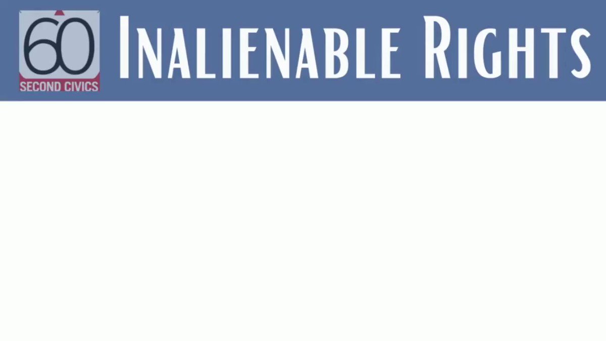 The Declaration of Independence states that “all Men are … endowed by their Creator with certain unalienable Rights.” 

But what does “unalienable Rights”, or as it was intended “inalienable Rights” mean? Learn more in this episode!

#sschat #rights #declarationofindependence https://t.co/2bvkdYz1wU