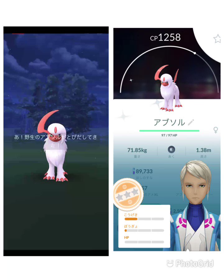 ポケモンgo アブソルの入手方法 能力 技まとめ 攻略大百科 ポケモンgo アブソルの入手方法 能力 技まとめ 攻略大百科