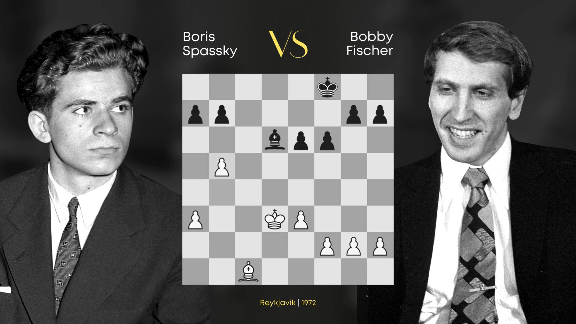 Amazing Chess Game : Bobby Fischer vs Boris Spassky, Game 8 - 1972