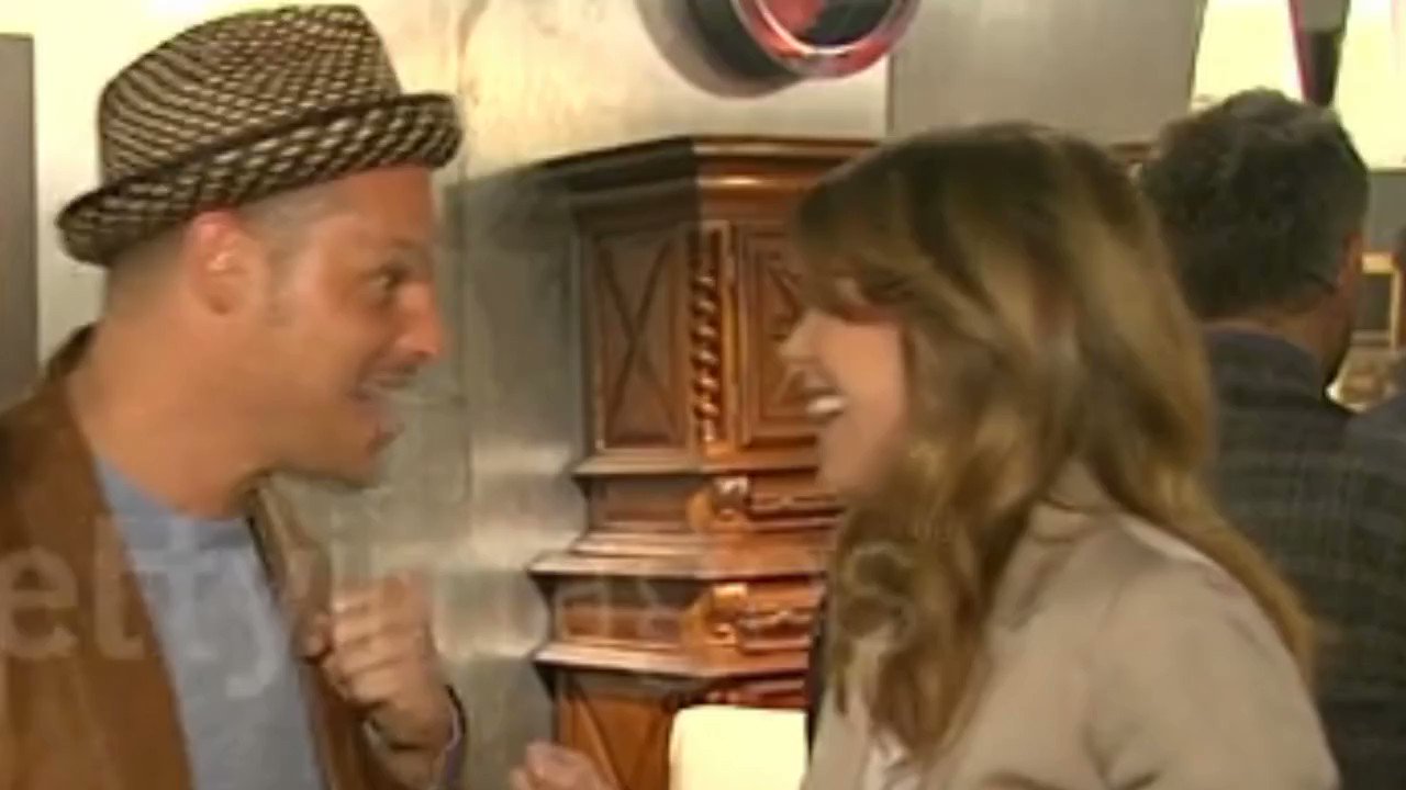 Ellen Pompeo and Justin Chambers. Posting this video to wish a happy birthday to our dear Justin!   