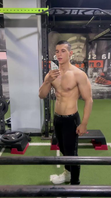 Gym 💪🏽 time so well if u want to see more please go to flirt4free or onlyfans links below   https://t<a href="/tag/fitnessmodel"class="tags"><span>#fitnessmodel</span></a><a href="/tag/fitnessmotivation"class="tags"><span>#fitnessmotivation</span></a><a href="/tag/young"class="tags"><span>#young</span></a><a href="/tag/adultwork"class="tags"><span>#adultwork</span></a>