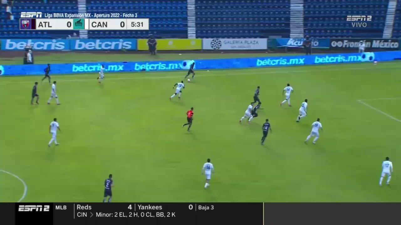 #NoTeLoPierdas
 
¡G⚽⚽⚽⚽L de @Atlante!⚽🔥

¡Su primero con los Potros!

Temprano en el partido Daniel Lajud define frente al marco quintanaroense para poner el 0-1 en el Cd. de los Deportes.
 
#Jornada3
#LigaBBVAExpansiónMX ⚽ #Apertura2022”