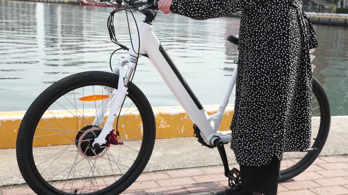 自転車本体 DETOUR チェーンが無い?しかも電動!】かっこいいのに、坂道楽々。電動