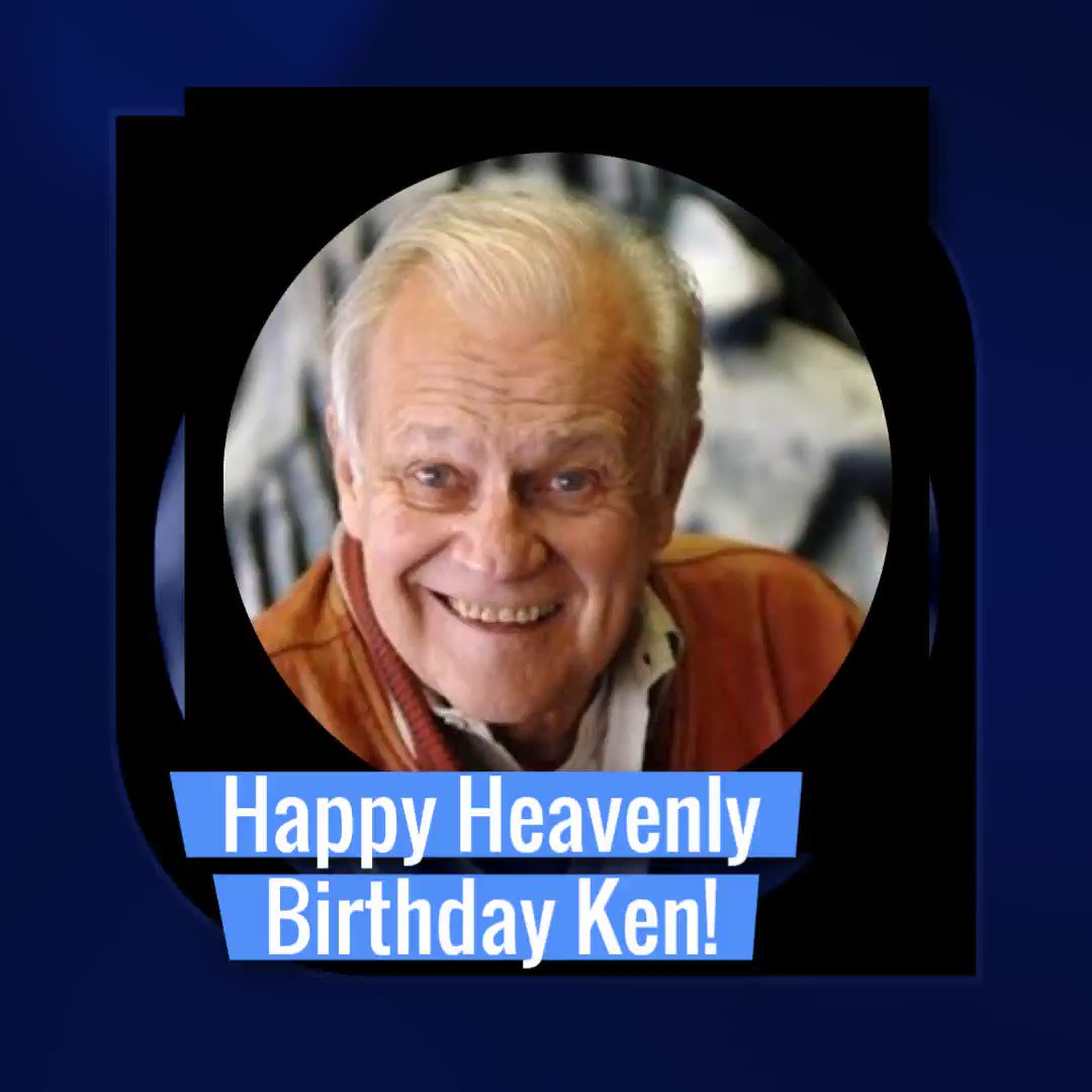 On July 15th- We remember Ken Kercheval on his birthday. Happy Heavenly Birthday Ken.       