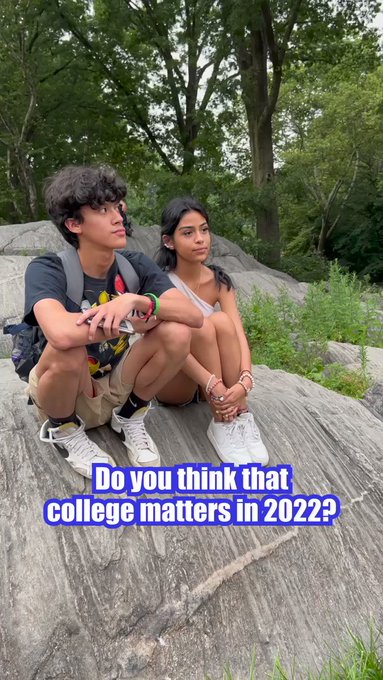 Do you think college matters in 2022? 
RT if yes 
Comment if no https://t.co/aJi4KYzSZD