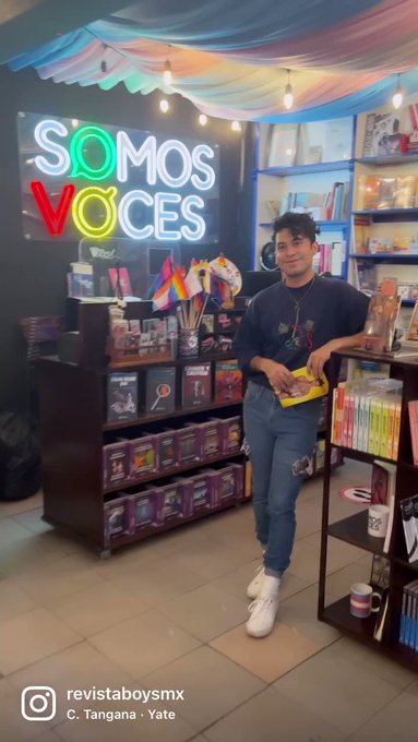 ?? Un paraíso LGBT+ es @SomosVocesMX ?????? uno de los puntos donde encontrarás gratis  @revistaboysmx