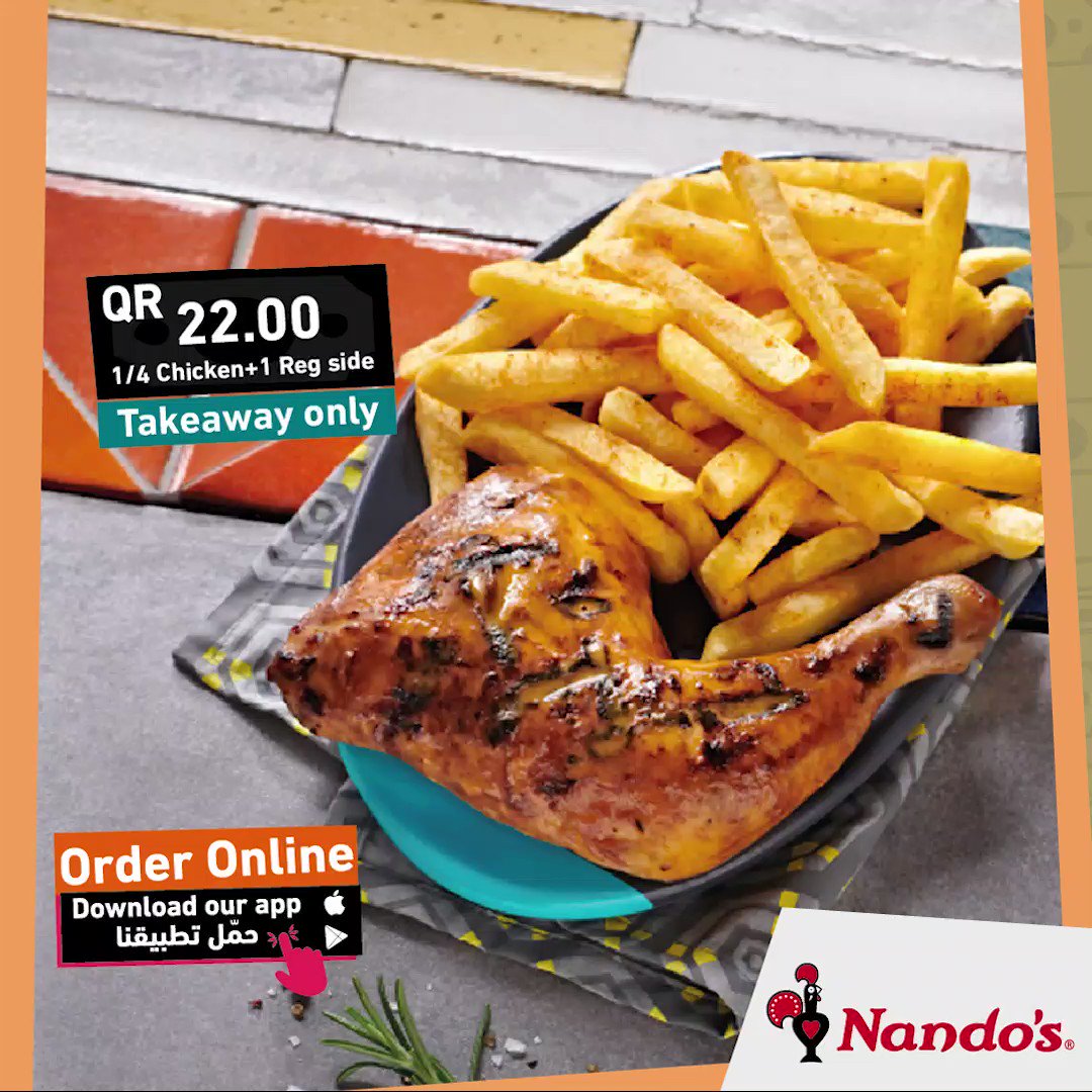 Nandos outlet takeaway menu