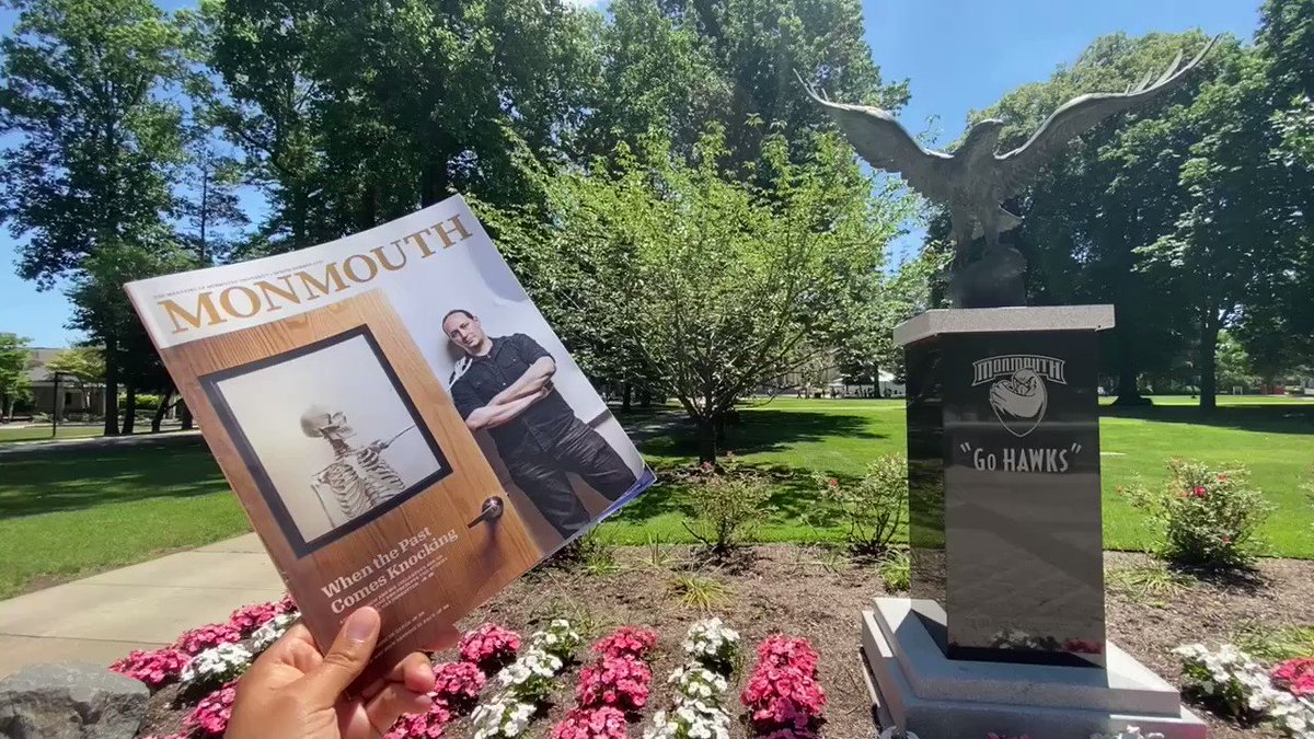 Hey, #HawkFamily there is a new issue of @MonmouthUMag in your mailbox! 

In this issue:

🔎 On the hunt at Sandy Hook for relics of the past
Ｑ Taking on QAnon
📈 What makes inflation rise
📚 Why book banning is back

Read more in @MonmouthUMag → https://t.co/bYHz4RQo4z https://t.co/Bz1m990Q0I