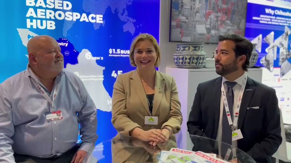 Maru Campos on Twitter: "Vamos por más inversiones para #Chihuahua. ✓El Grupo GKN Aerospace ampliará operaciones con una inversión de 10 millones de dólares y más empleos. ✓Metal Finishing se ampliará con