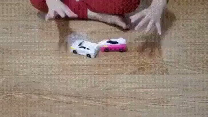 magnetic cars automatically transform into a unicorn