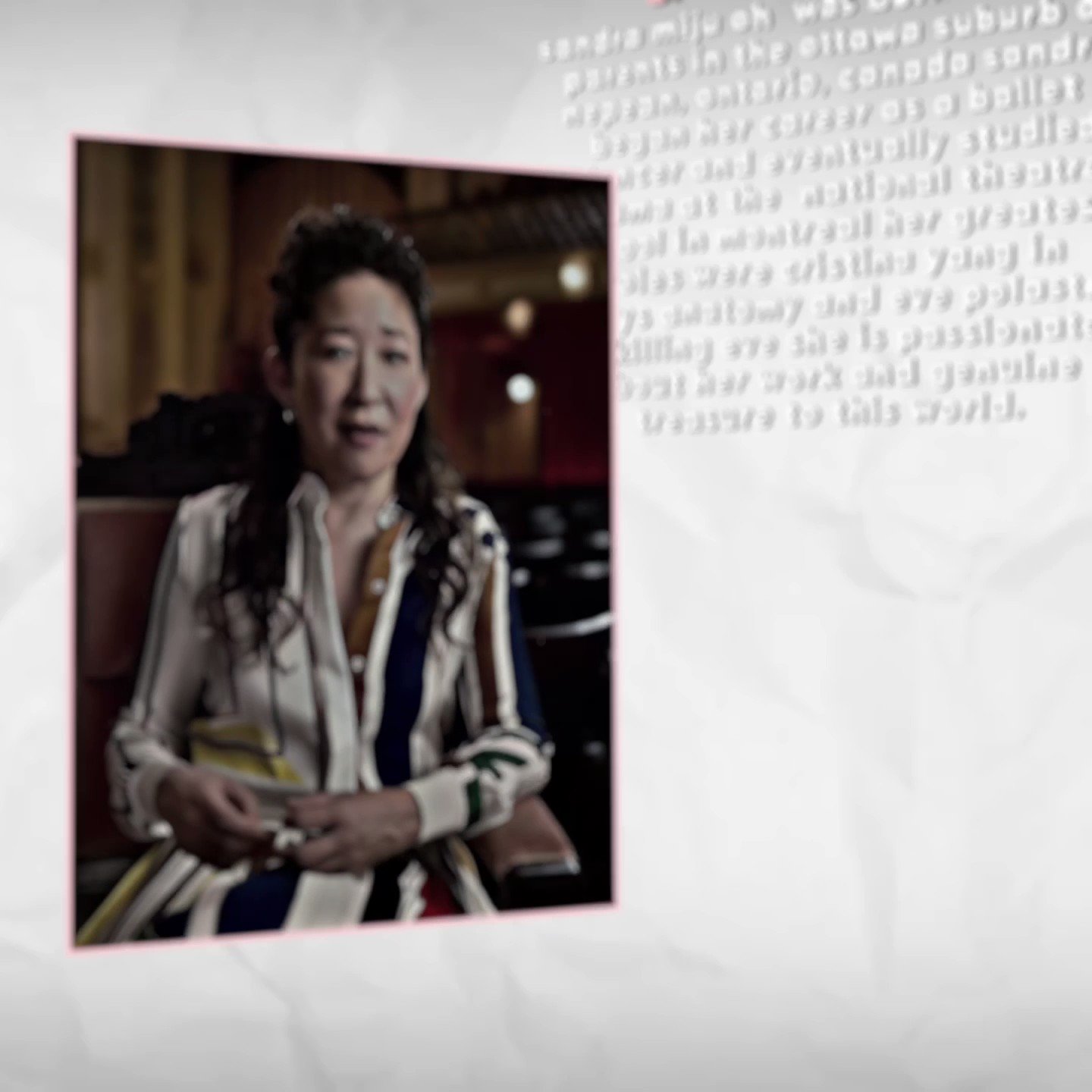  Happy birthday to the legend herself, Sandra Oh ! 
