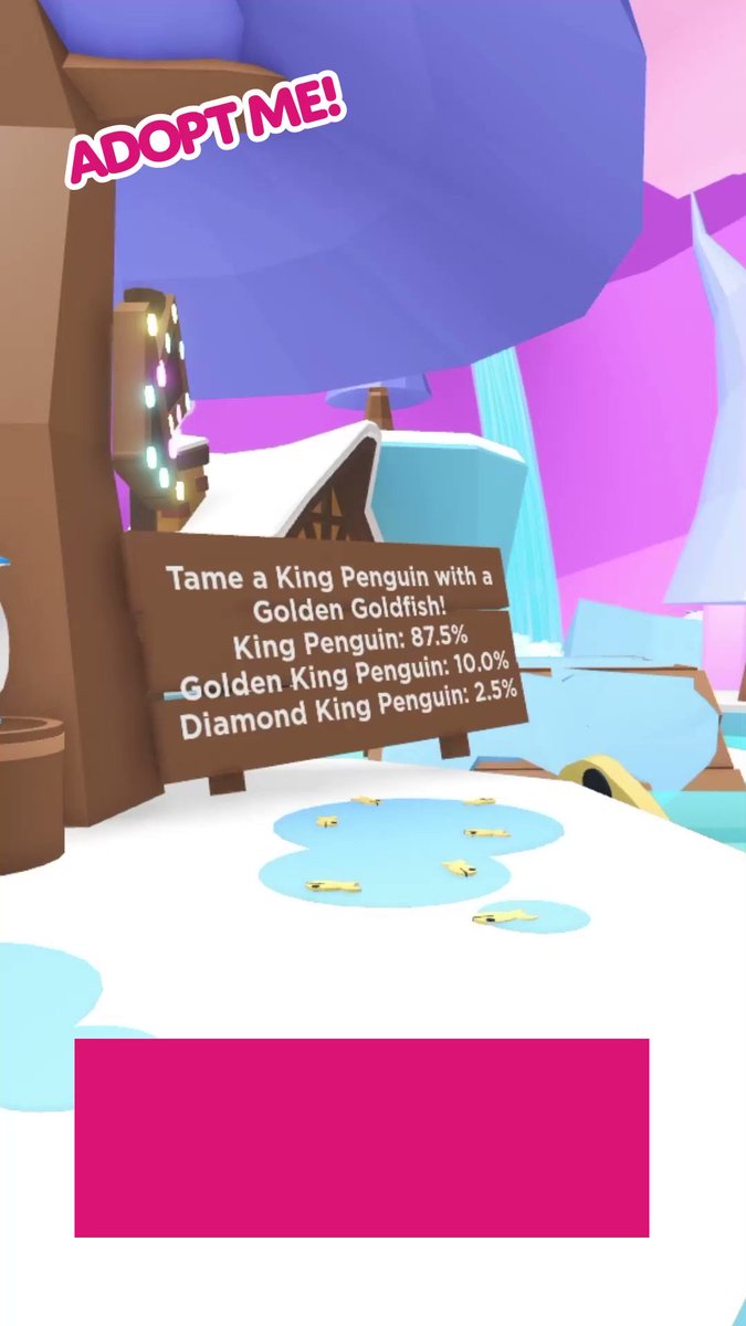 Adopt Me! on Twitter "If you bought Golden Goldfish while the signs