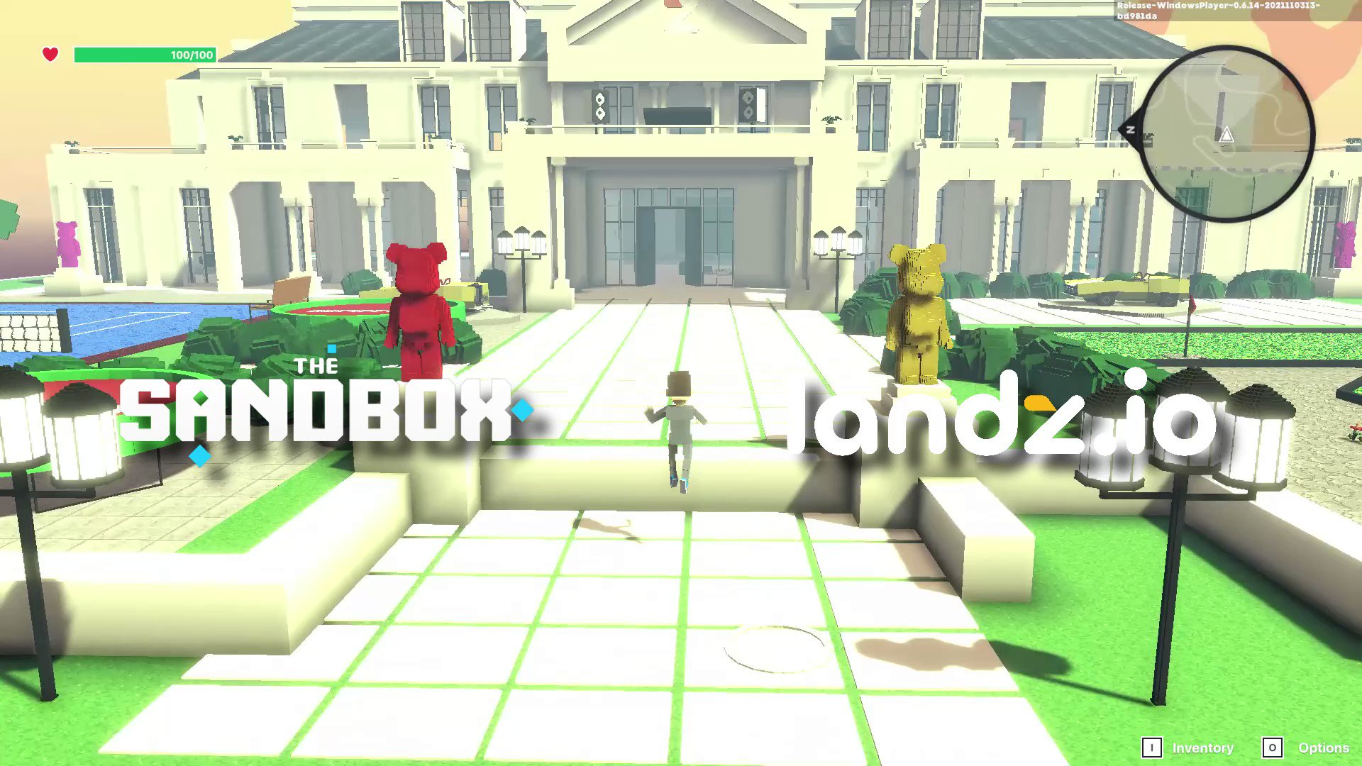 The Sandbox on Twitter "🏡🤽‍♂️ landz_nft, the first interoperable