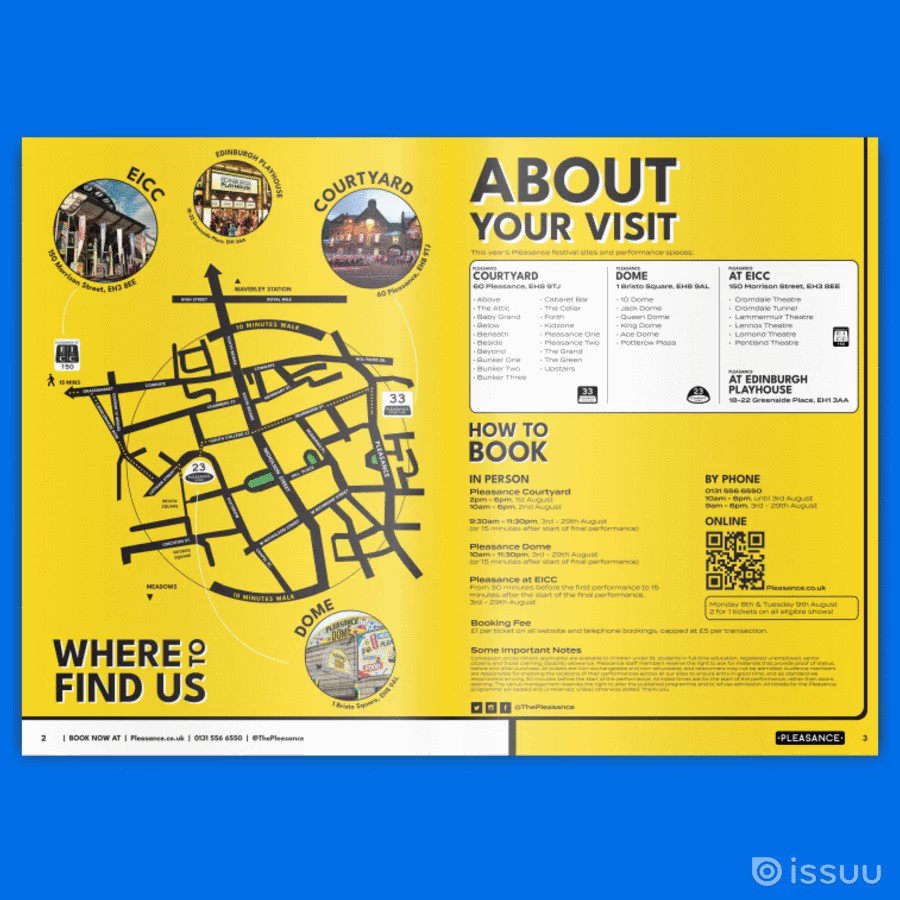 Pleasance on Twitter "Introducing our interactive digital Pleasance