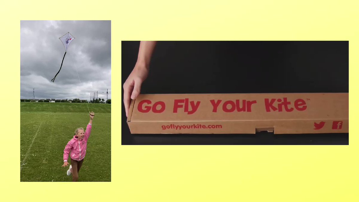 Kite Box from Go Fly Your Kite trace colour construct fly! 