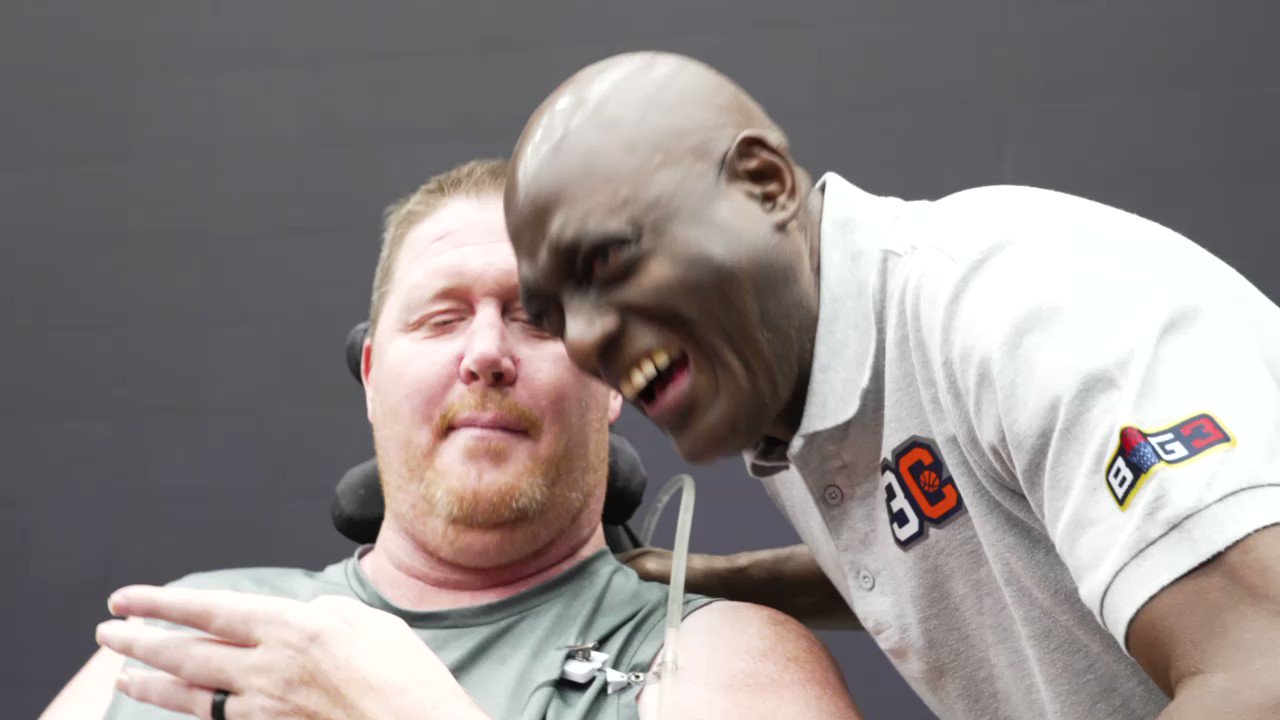 BIG3 on Twitter "Appreciate NBA vet Shawn Bradley stopping by to show us some love 💯 https//t