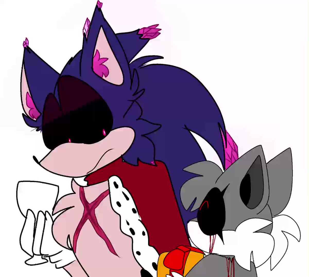 Hugo Zapata17 🇲🇽 on X: @ghostbunbun hi i did this how it see 3.0 hope you like these concept #Sonicexe #FNF / X