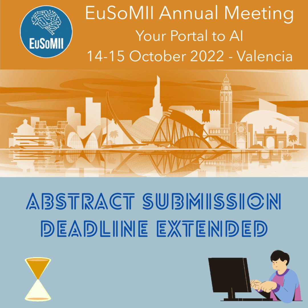 Image for the Tweet beginning: 📢DEADLINE EXTENDED!

🎉Call for Abstracts deadline