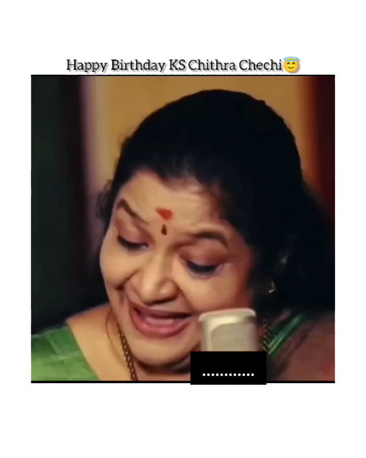 Happy birthday Padmabhushan Dr. KS chithra     