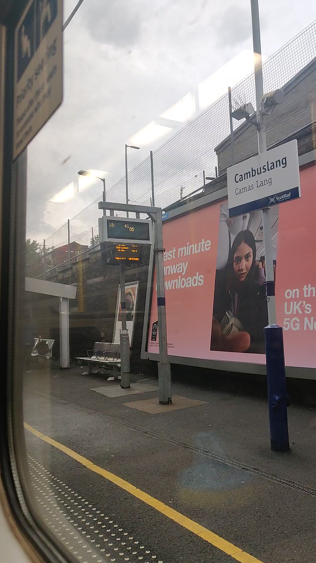 Peter King on Twitter "One does wonder why Cambuslang's station clock