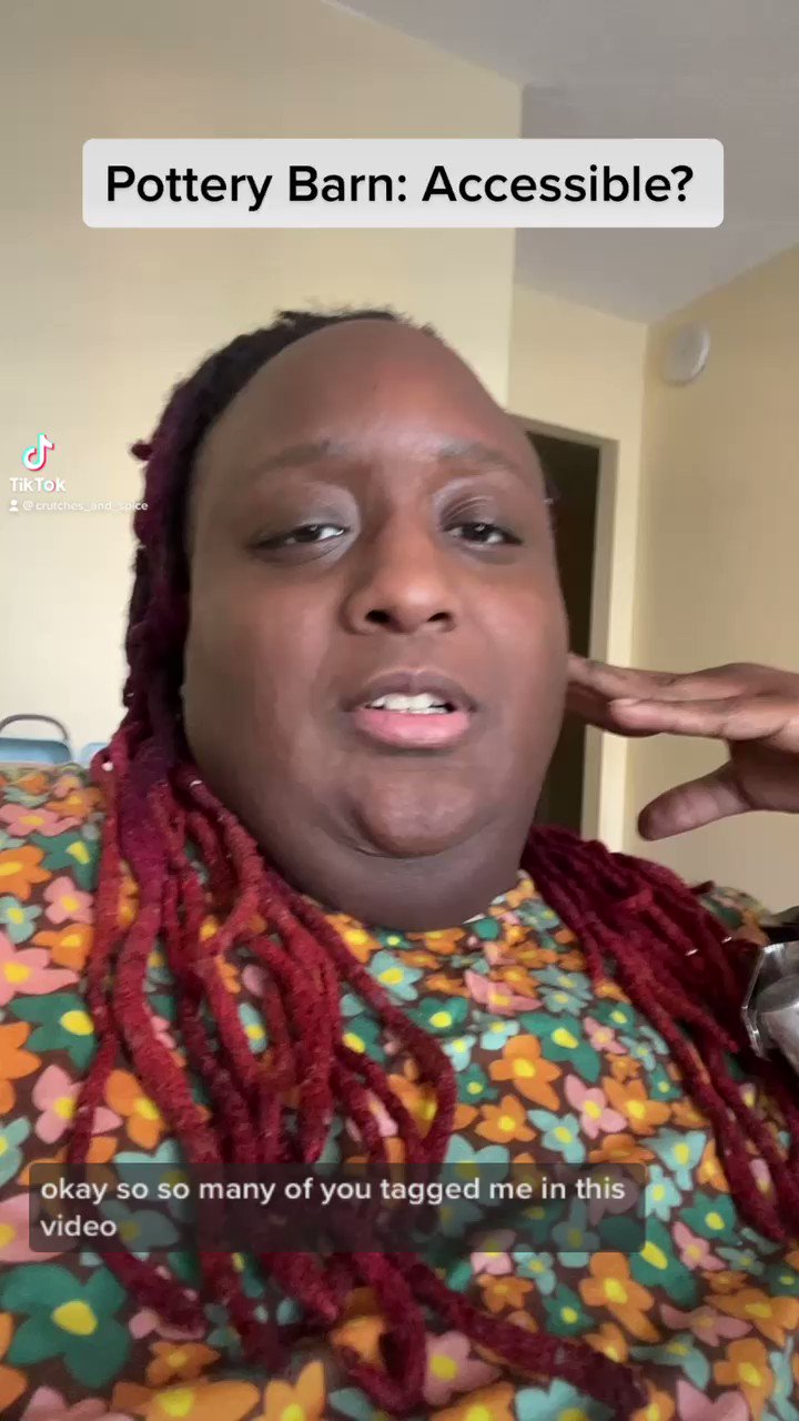 Imani Barbarin, MAGC Crutches&Spice ♿️ on Twitter "Is Pottery Barn