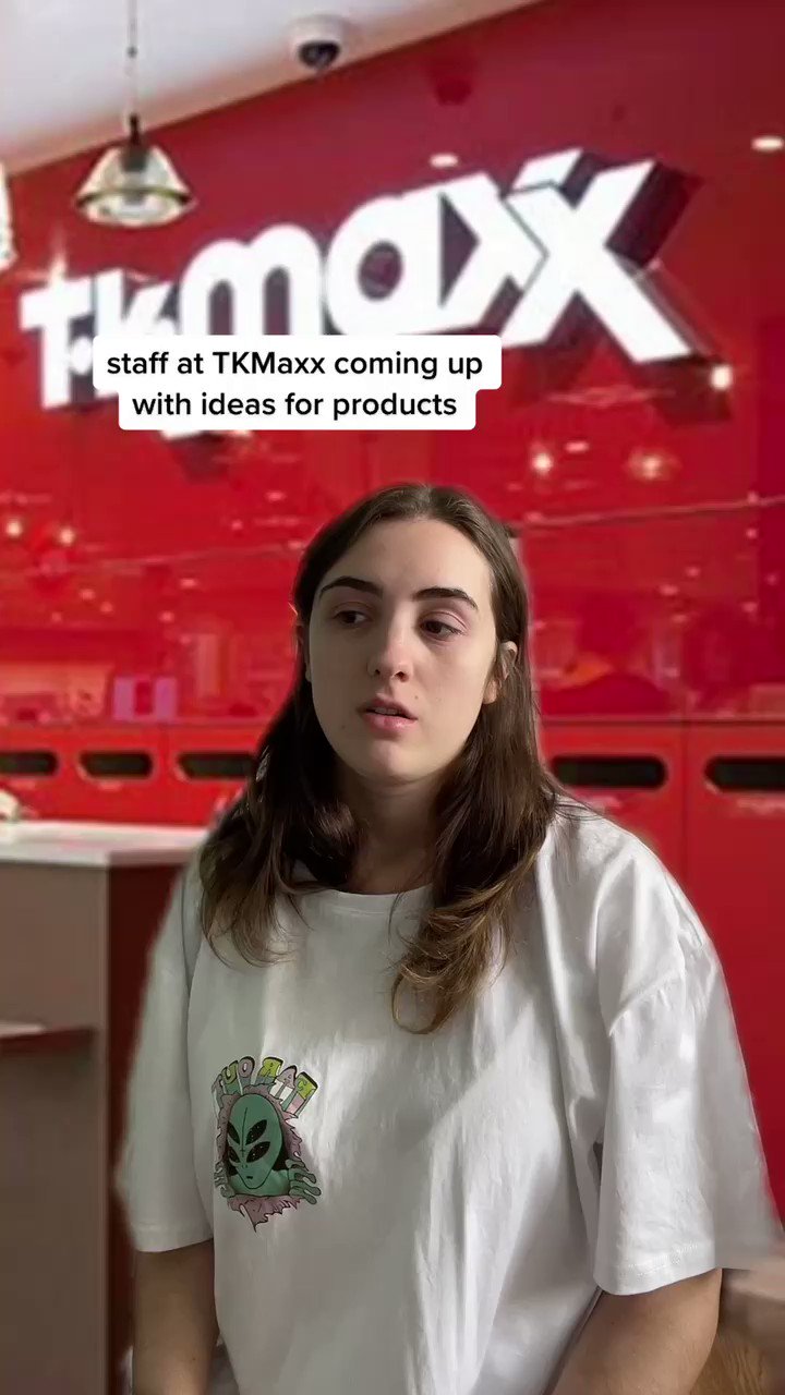 Lucia Keskin on X: "staff at TKMaxx HQ coming up with ideas for ... image