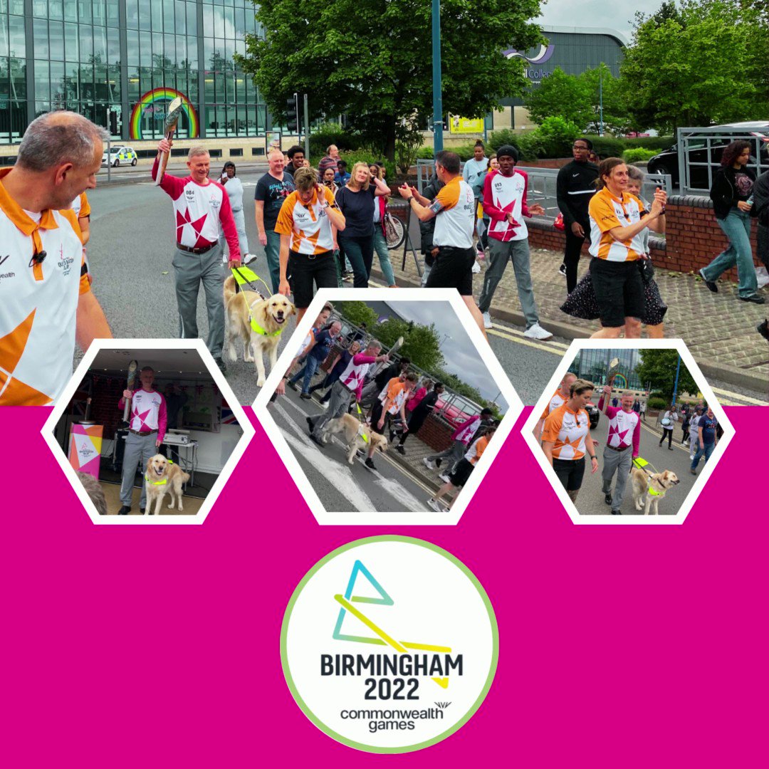 Sandwell College on Twitter "The Queen’s baton made its way to West